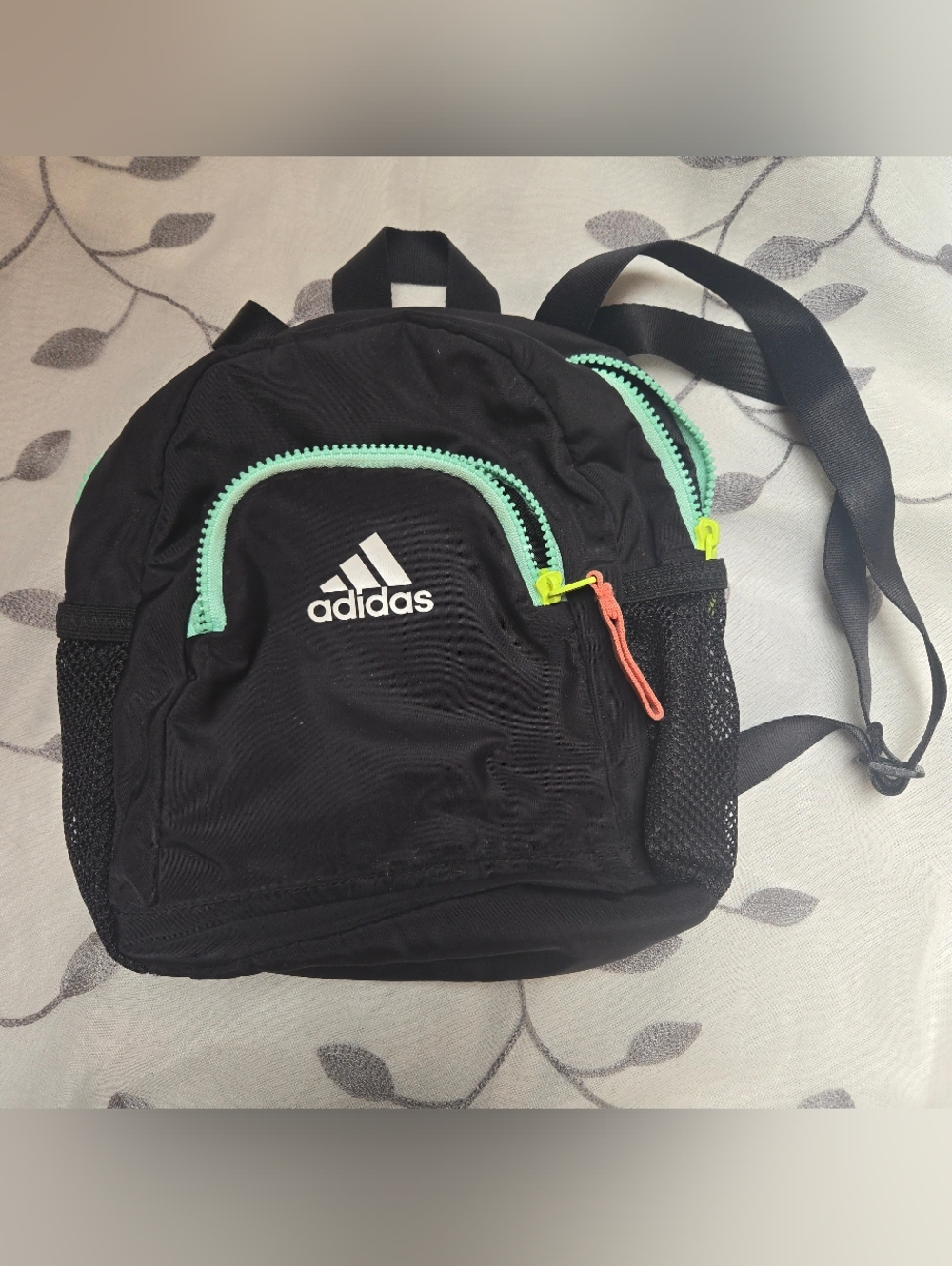 adidas Linear Mini Backpack Small Travel Bag - Picture 4 of 9